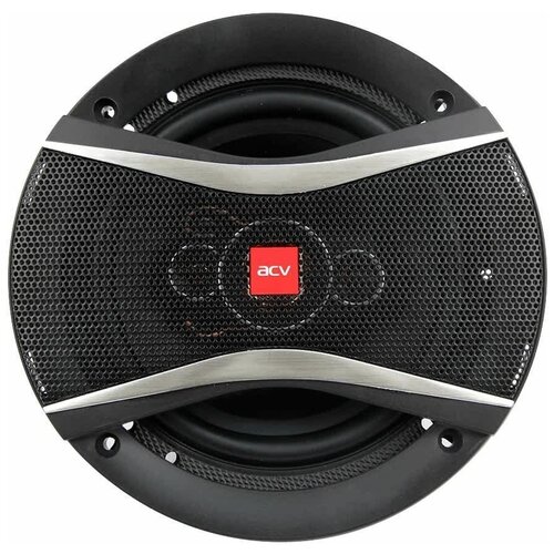 Колонки автомобильные ACV PI-623E 180Вт 88дБ 4Ом 16см 65дюйм ком2кол коаксиальные трехполосные 292300₽