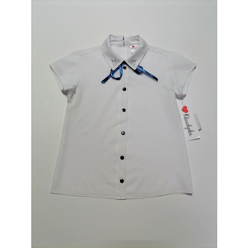 Школьная рубашка для девочки 122 рост