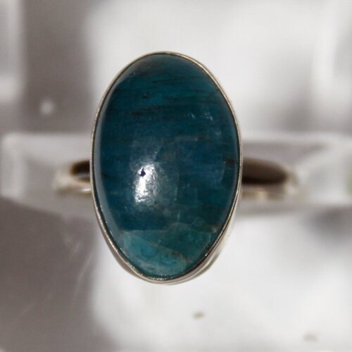 Кольцо True Stones, апатит, размер 17, синий кольцо радуга камня апатит размер 16 синий