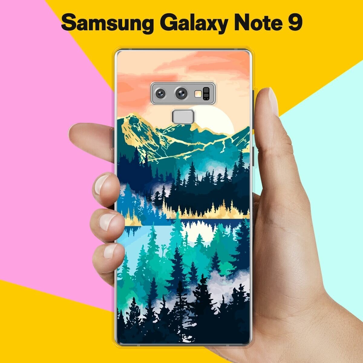 Силиконовый чехол на Samsung Galaxy Note 9 Пейзаж 11 / для Самсунг Галакси Ноут 9