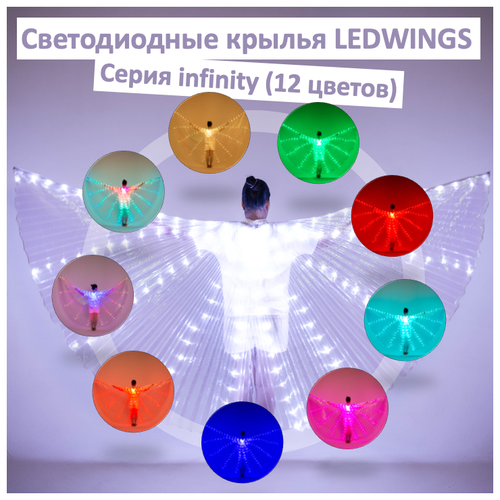 фото Светодиодные крылья для танца ledwings