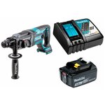 Перфоратор аккумуляторный SDS+ 2,0Дж Makita DHR241 18В Li-Ion 1х3Ач DHR241RF - изображение