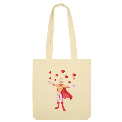 фото Сумка шоппер us basic, бежевый