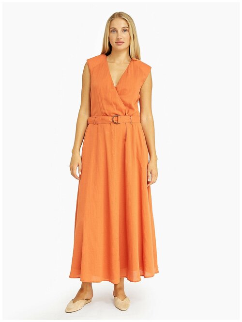 Платье SKILLS & GENES, размер 44, оранжевый