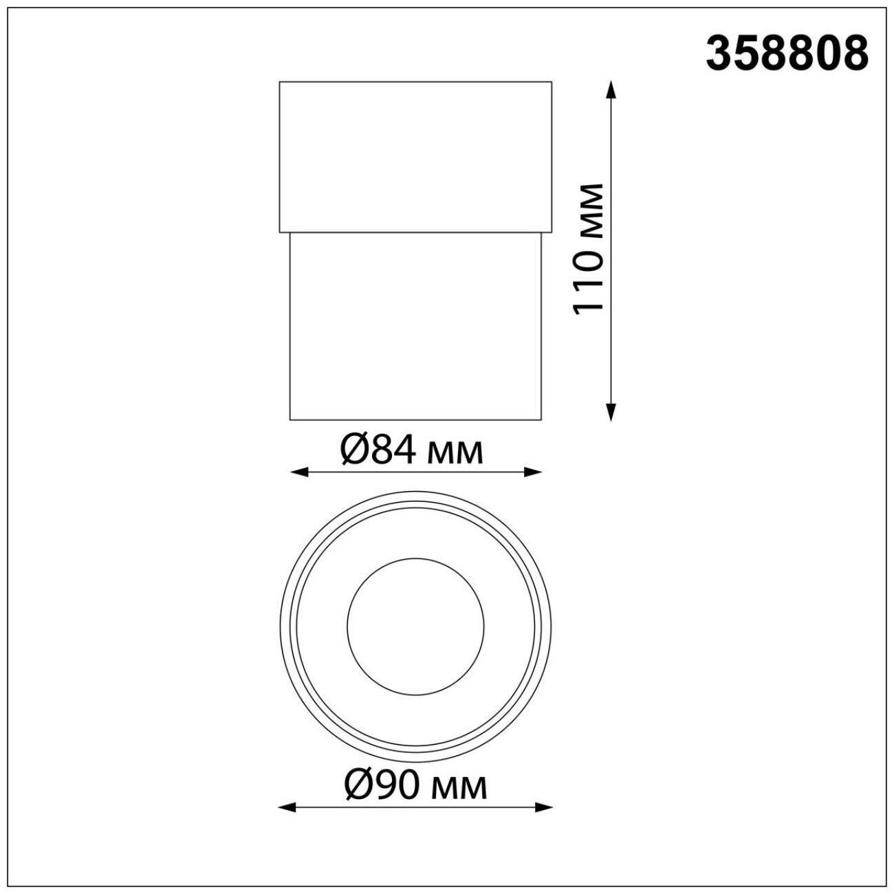 Накладной светильник Novotech Gesso 358808 - фотография № 7