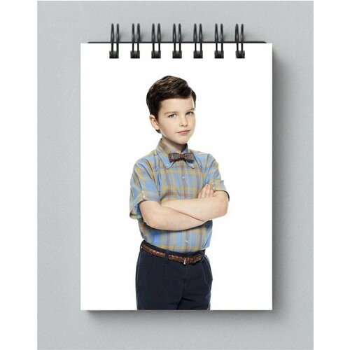 Блокнот Детство Шелдона - Young Sheldon № 1 аст сидни шелдон после полуночи шелдон best