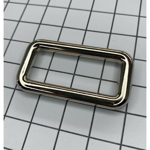 Рамка металлическая для сумки 40 мм Никель