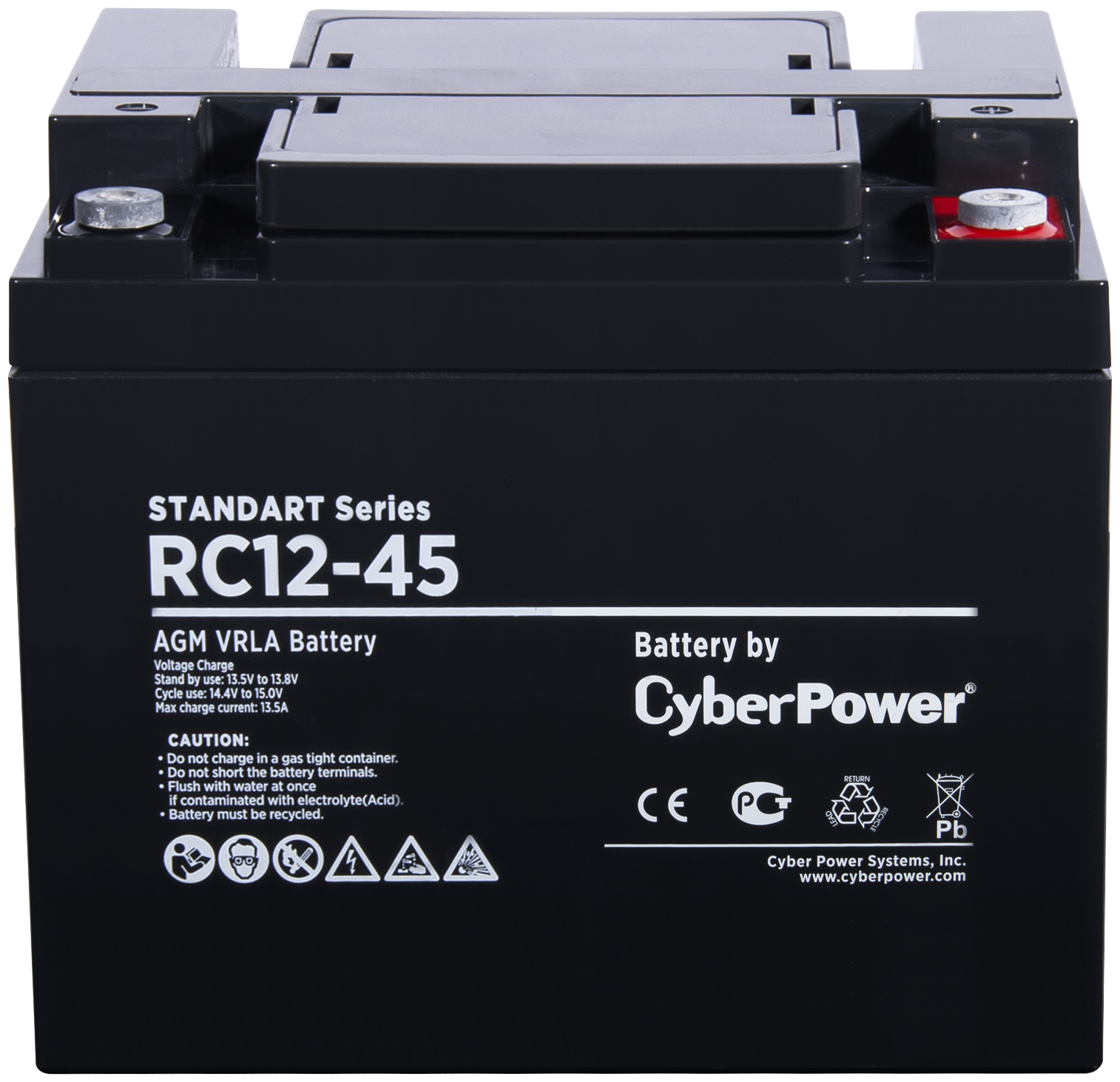 Батарея аккумуляторная для ИБП CyberPower Standart series RС 12-45 RC 12-45