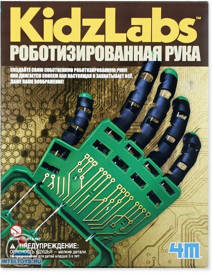 Конструктор «Роботизированная рука» (4М)
