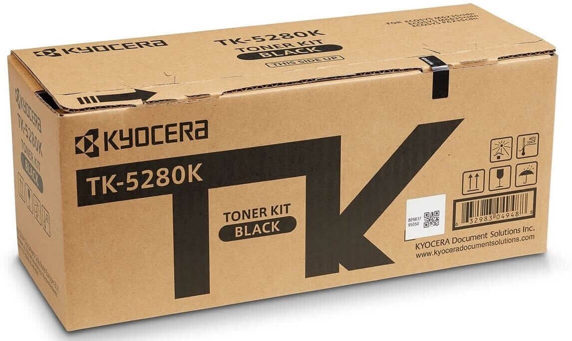 Картридж KYOCERA TK-5280K, 13000, черный