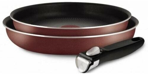 Набор сковород Tefal Ingenio Red 04154810 3 пр. красный