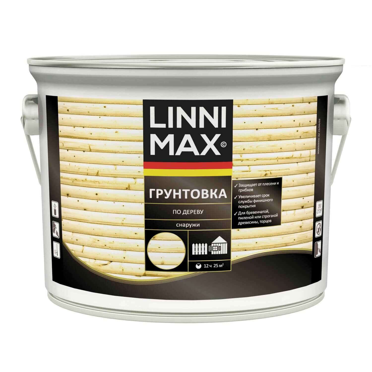 фото Грунтовка по дереву Linnimax (2,5л)