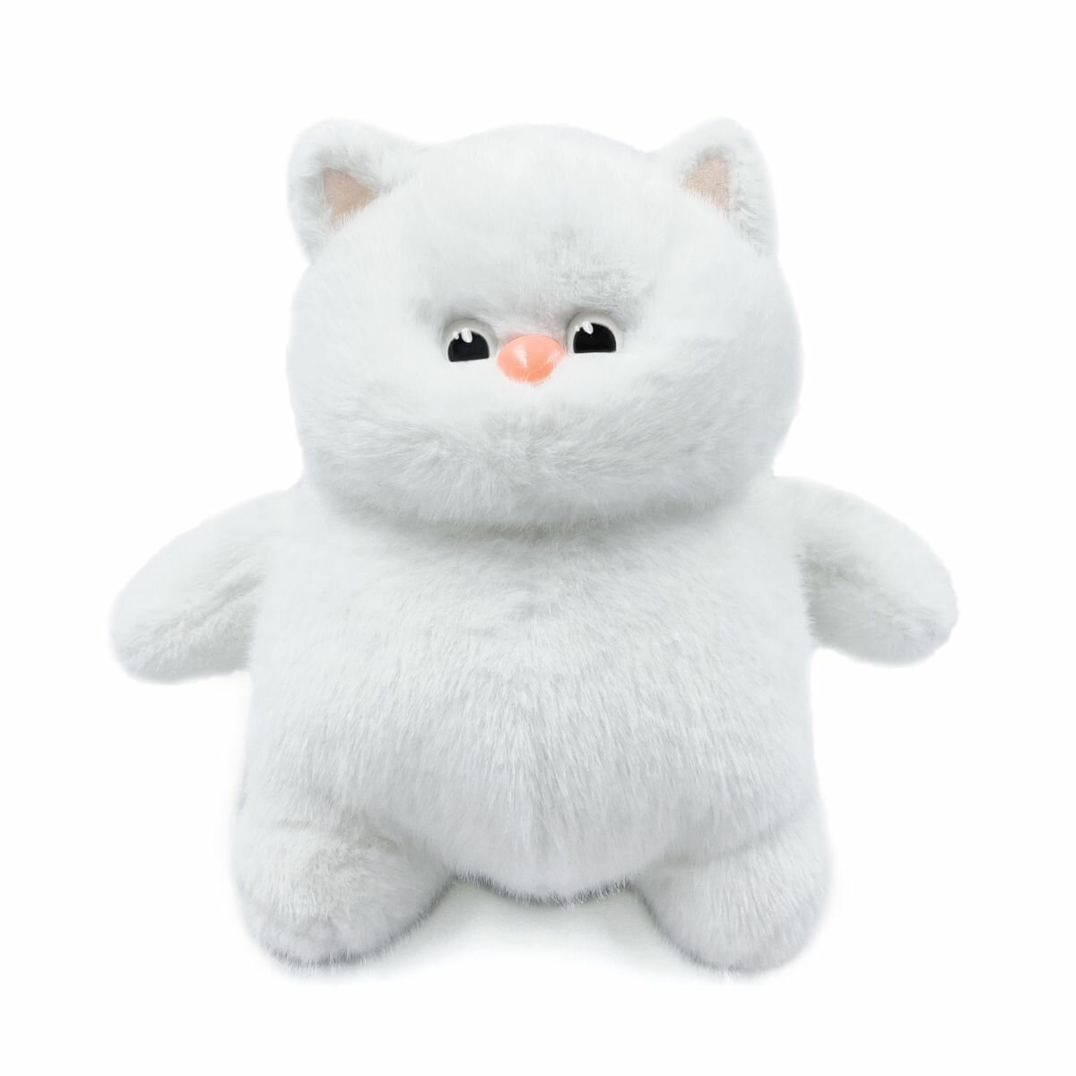 Мягконабивная игрушка MAXITOYS реалистичный кот MT-082401-25-WT — фото 1