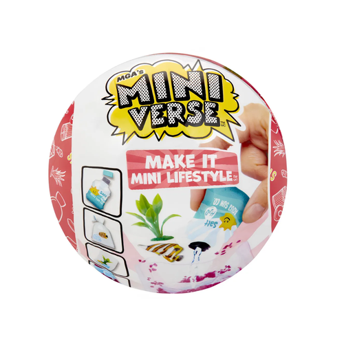 591856 Игрушка MGAs Miniverse Мини вселенная Образ жизни 1 серия Make It Mini Lifestyle (10см)