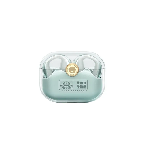 Беспроводные наушники с авторским дизайном Rock Doraemon Sound EarCuffs ULTRA OWS Earphones зеленые 325000₽