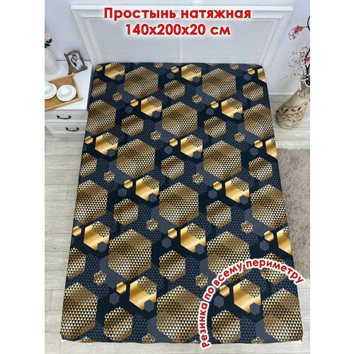Простыня на резинке 140х200х20 от бренда ООО 