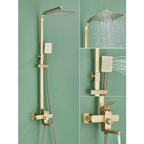 Душевая система с тропическим душем