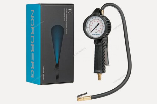 Изображение товара Ti8 Пистолет для подкачки шин, для легковых авто Ti8, Манометр для колёс