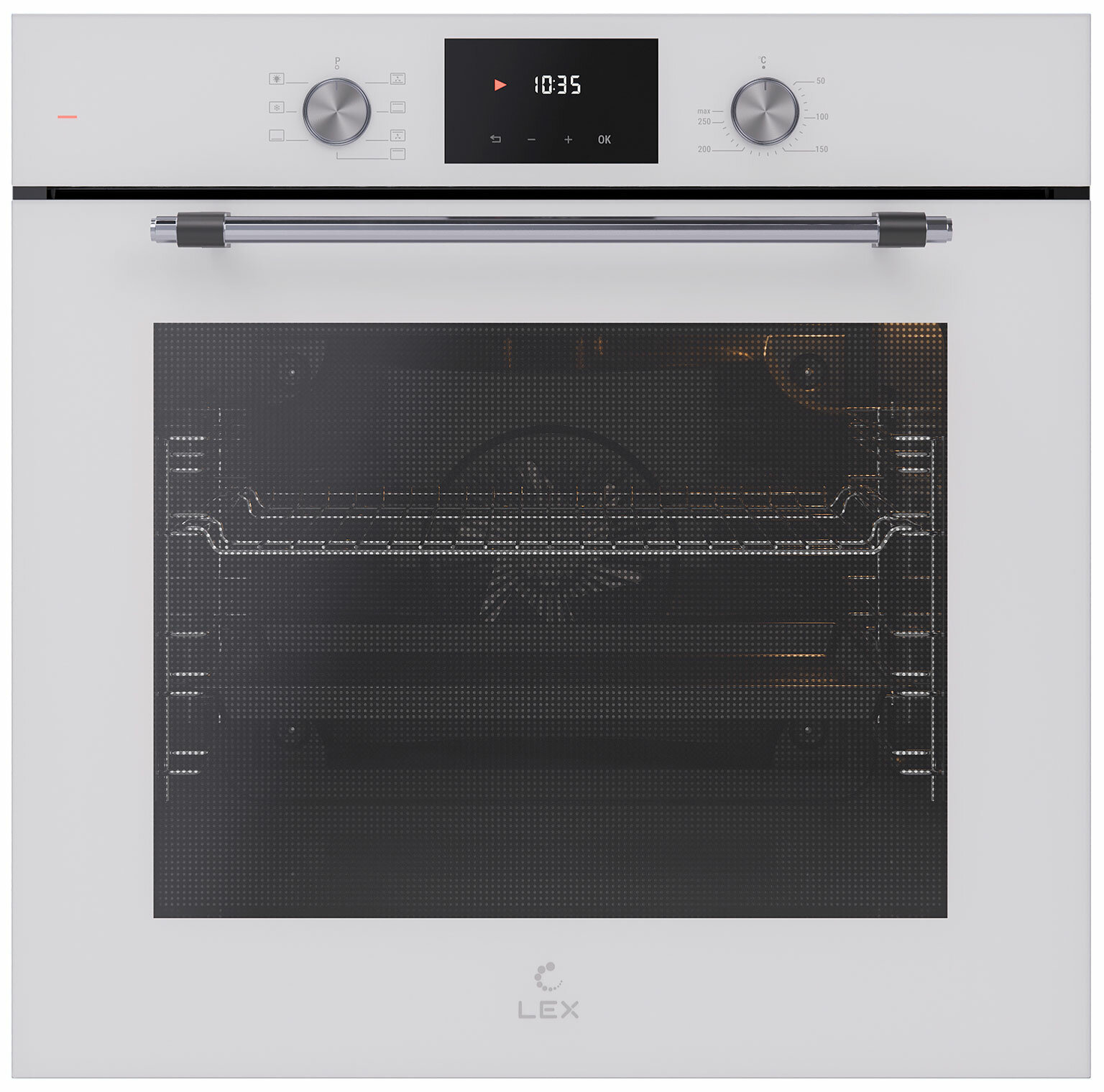 Электрический духовой шкаф LEX EDP 671 WH MAX