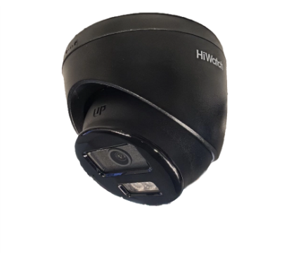 Видеокамера ip HiWatch DS-i453L(D) (2.8 mm) (BLACK), 4Мп, Цветное изображение 24/7 (2 типа подсветки ИК+Led), микрофон, слот под карту памяти