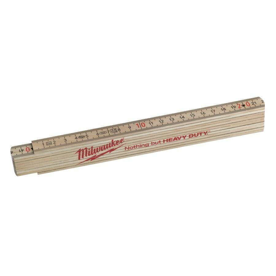 Складной метр 2м (деревянный, тонкий) Milwaukee 4932459303 Оригинал