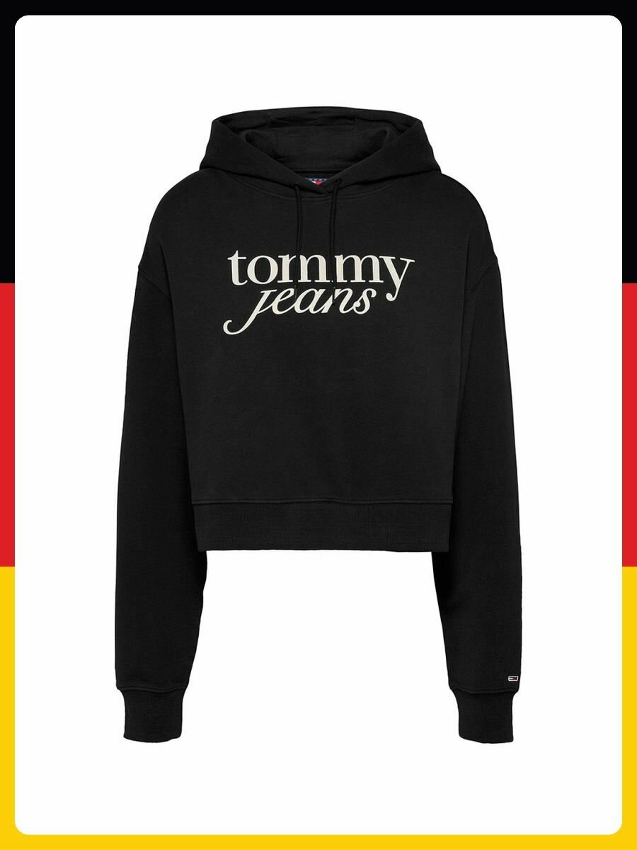 Толстовка спортивная TOMMY HILFIGER, размер L., , черный