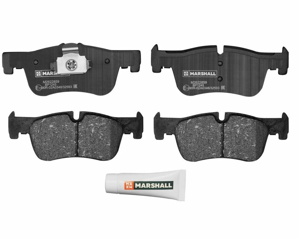 Торм. колодки дисковые передн. BMW 1 II F20 F21 11- 2 I F22 F23 F87 14- Marshall M2622859