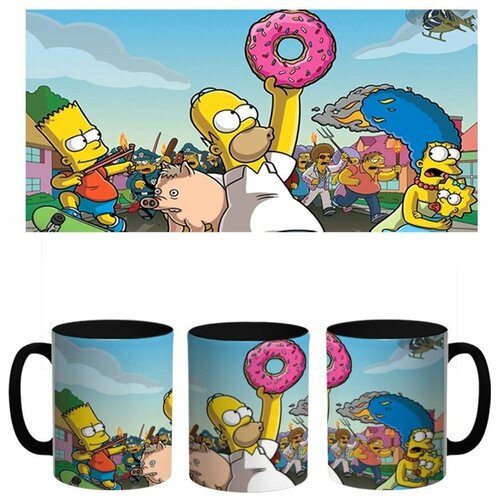 Кружка СувенирShop "Симпсоны/The Simpsons" 330 мл