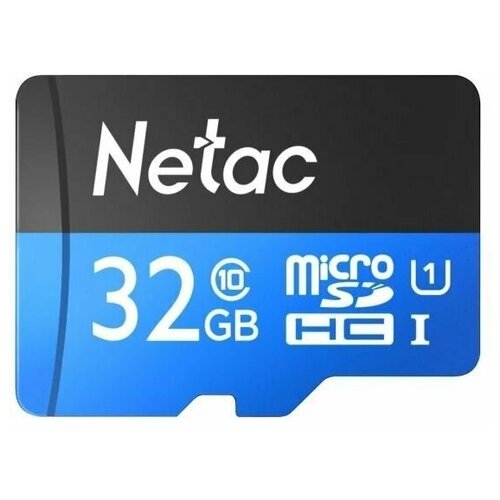 Карта памяти MicroSDHC 32 Гб Netac P500 (NT02P500STN-032G-S) Class 10