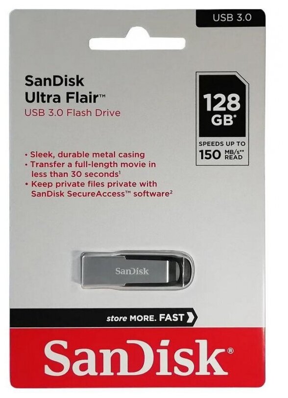 USB-флешки PNY Флэш-накопитель SANDISK USB3 128GB SDCZ73-128G-G46 .