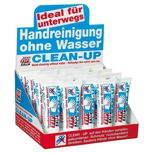 TIP-TOP CLEAN-UP Очиститель для рук, 20шт по 25мл