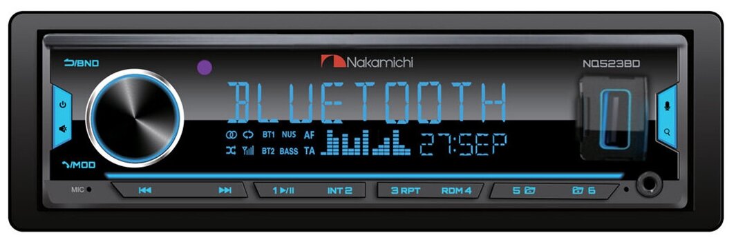 Автомагнитола Nakamichi NQ523BD USB-ресивер