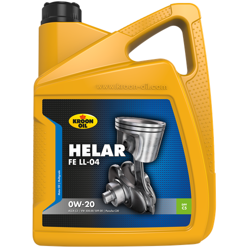 Синтетическое моторное масло Kroon-Oil Helar FE LL-04 0W-20 (5л)