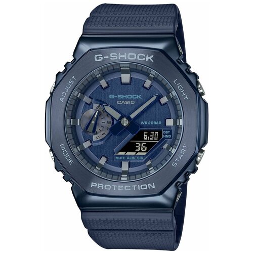 фото Наручные часы casio наручные часы g-shock gm-2100n-2a, синий