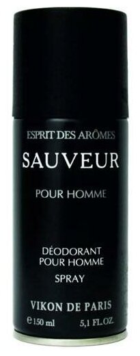 Новая Заря Vikon De Paris Sauveur Pour Homme Дезодорант аэрозольный парфюмированный для мужчин Хранитель 150 мл