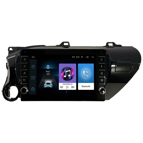 Штатная магнитола Zenith Toyota Hilux 2005-2020, Android 10, 2/16GB, с крутилками