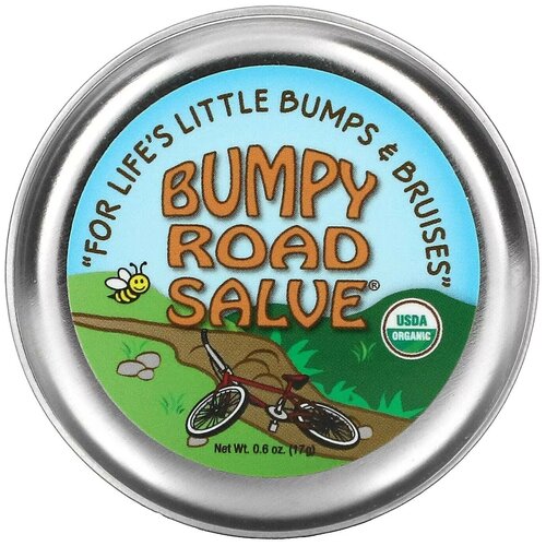 Sierra Bees, Bumpy Road Salve, мазь от ушибов, 17 г