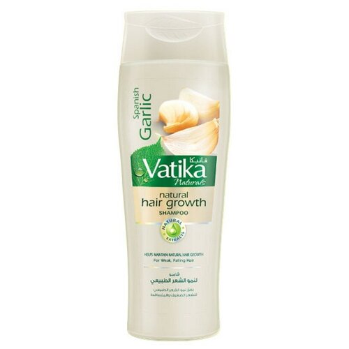 шампунь Чеснок Дабур Ватика (Garlic shampoo Dabur Vatika), 200 мл