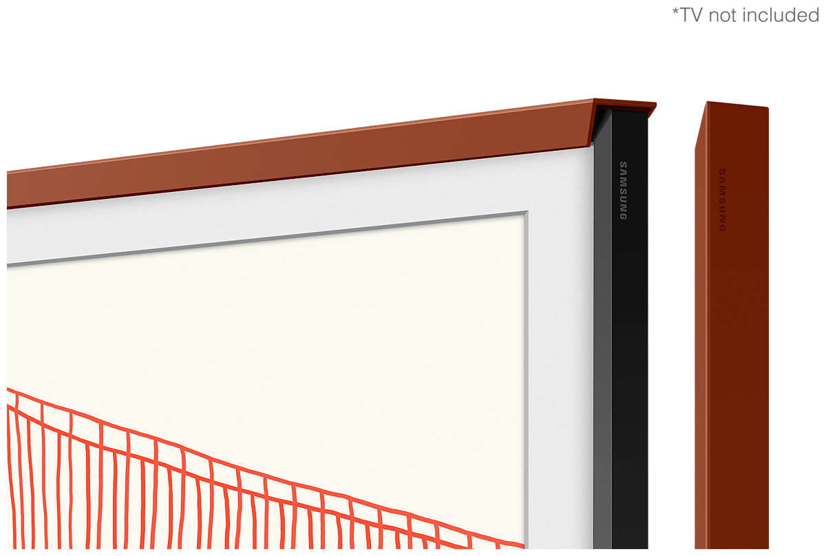 Дополнительная рамка The Frame 55 дюйма, красная