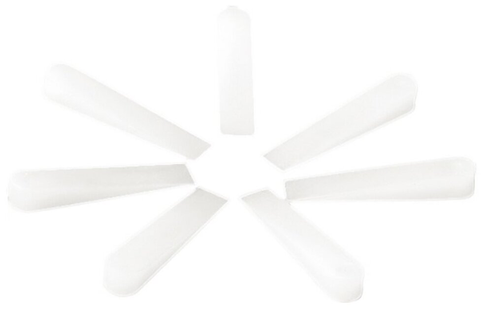 Клинья для плитки Sparta 30 x 6 x 5 мм 200 шт