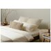 Комплект постельного белья из сатина кремового цвета из коллекции essential, 200х220 см TK21-DC0009