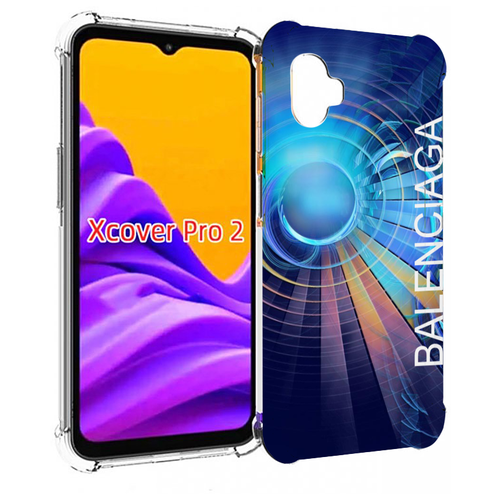 чехол mypads абстракция здоровый мозг для samsung galaxy xcover pro 2 задняя панель накладка бампер Чехол MyPads Баленсиага-абстракция для Samsung Galaxy Xcover Pro 2 задняя-панель-накладка-бампер