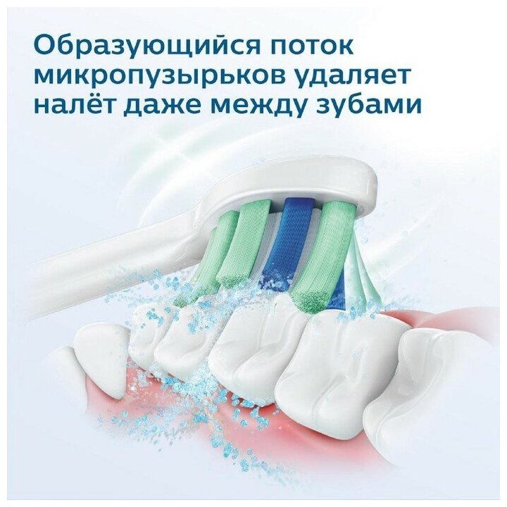 Электрическая звуковая зубная щетка Philips Sonicare 3100 Series HX3671/13, белый - фотография № 3