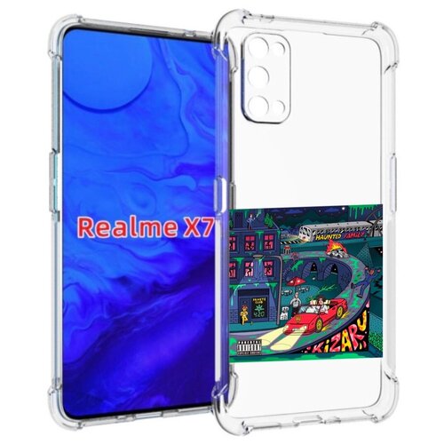 Чехол задняя-панель-накладка-бампер MyPads Яд (альбом Kizaru) для Realme X7