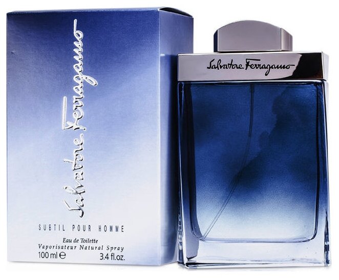 Salvatore Ferragamo, Subtil Pour Homme, 100 мл, туалетная вода мужская