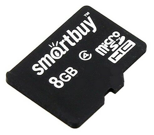 Карта памяти SmartBuy microSDHC 8 ГБ Class 4, черный - фотография № 4