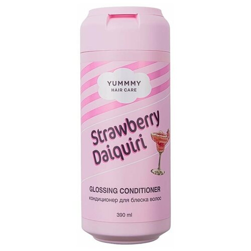 YUMMMY Кондиционер для волос Клубничный дайкири 390мл