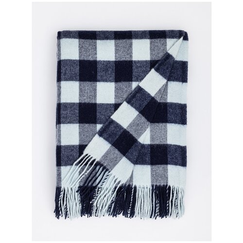 Плед Drobe, шерстяной, мягкий, пушистый, 100% шерсть мериноса 140х200см