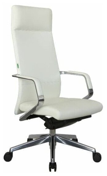 Кресло руководителя Riva Chair RCH А1811 Белый (6207) натуральная кожа