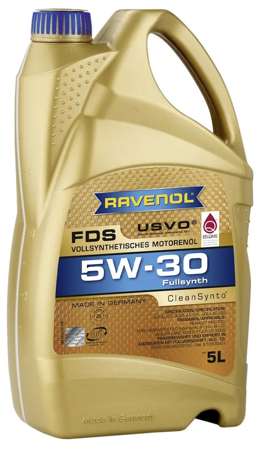 RAVENOL 1111139-005-01-999 Моторное масло 5W-30 ( 5л) (второй номер 4014835795655) 1шт